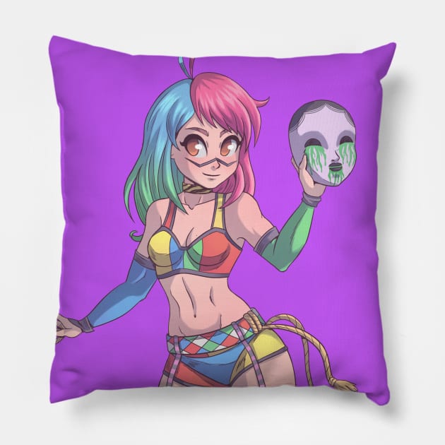 Asuka Pillow by MauroAlbatros