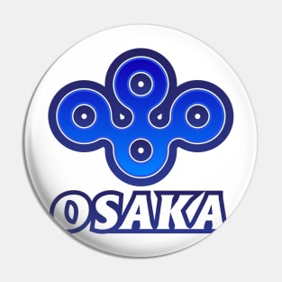 Osaka Prefecture Japanese Symbol Pin