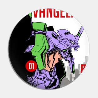 Neon Genesis Evangelion Pin