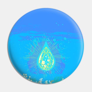 WATER DROP Pin