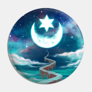 New Moon Pin