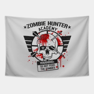 Zombie hunter academy Tapestry