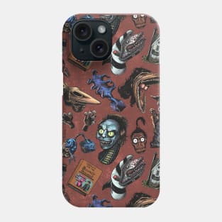 Beetlejuice - Red Pattern Phone Case