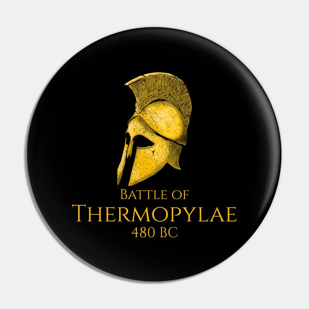 Ancient Greek History Spartan Helmet Battle Of Thermopylae Pin by Styr Designs