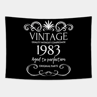 Vintage 1983 - Birthday Gift For Men Tapestry