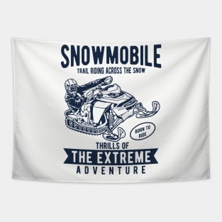 Snowmobile Tapestry