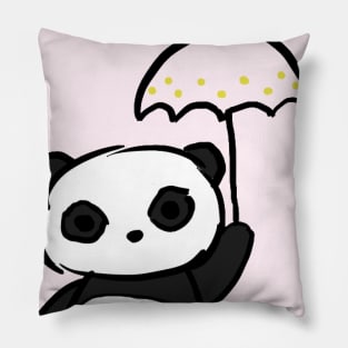 Pawsome Umbrella Panda Pillow