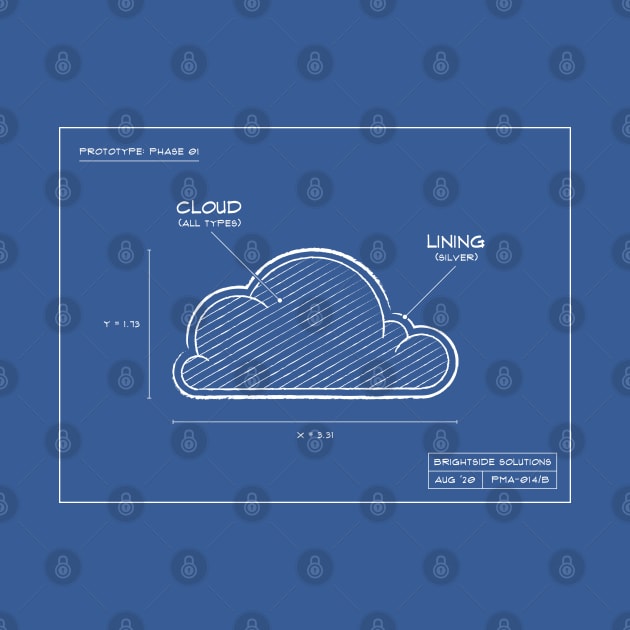 Silver Lining Cloud Blueprints by Phil Tessier