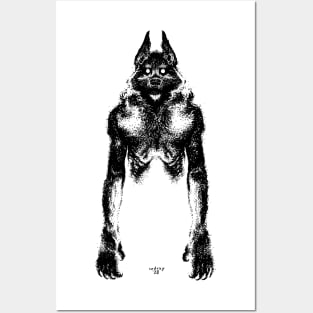 Night of the Werewolf Art Print for Sale by Jallu123