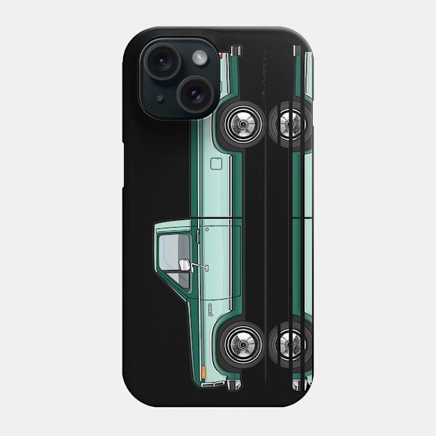 Two Tone Green Phone Case by JRCustoms44