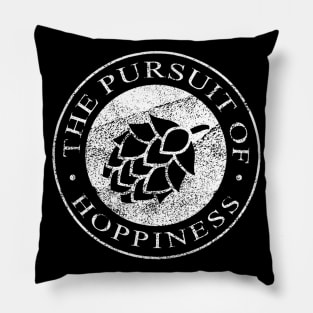 The Pursuit of Hoppiness Home Brewing Craft Beer Brew Gift Pillow