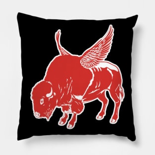 Buffalo Wings Hockey Team Pillow