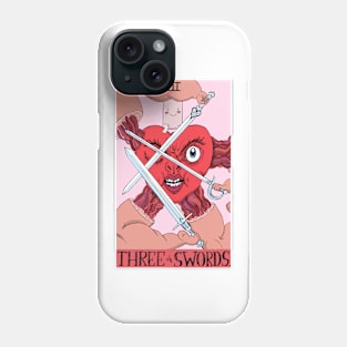 Ricardo as 3 of Swords Phone Case