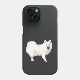 Japanese Spitz Side Look Phone Case