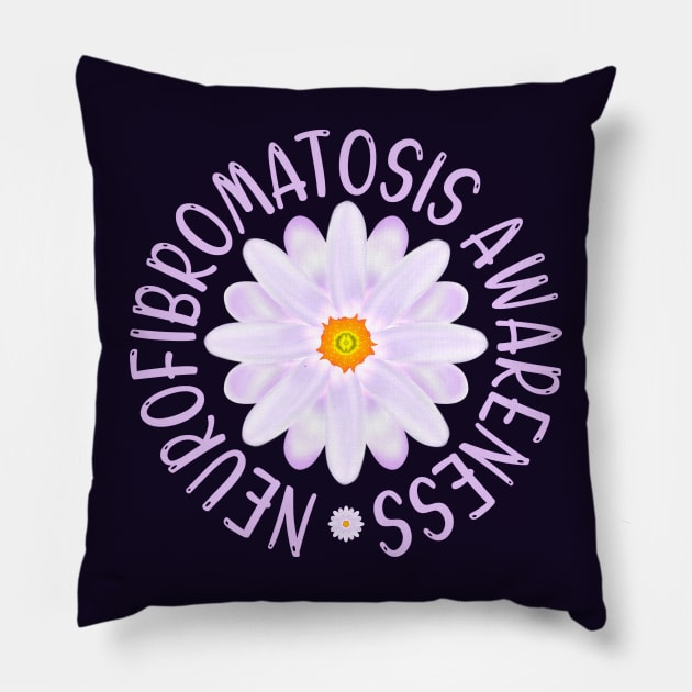 Neurofibromatosis Awareness Pillow by MoMido