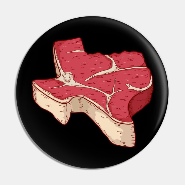 Texas Roast Beef Pin by c1337s