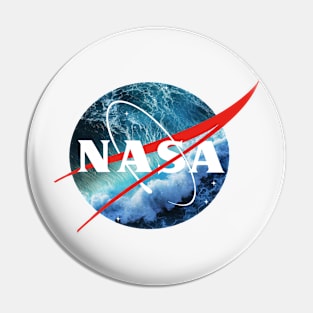 Nasa Waves Pin