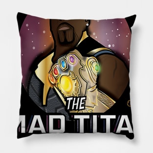 Mad Titan Podcast Logo Pillow