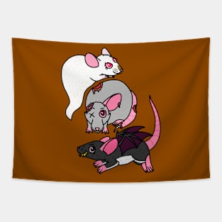 Spooky, Scary Rats Tapestry