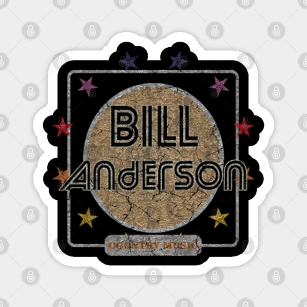 Bill Anderson Magnet by Rohimydesignsoncolor