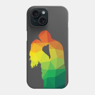Couple Kissing Silhouette Phone Case
