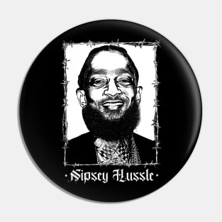 Nipsey Hussle / Retro Design Pin