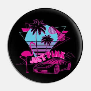 Pink Retro Aesthetic Pin