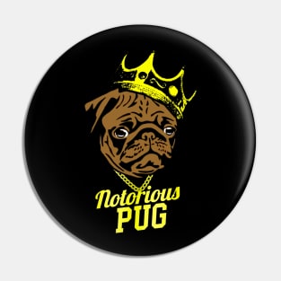 The Notorious Pug Pin