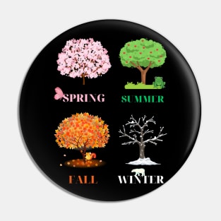 There are four seasons in a year Pin