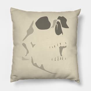 Ghost Skull Pillow