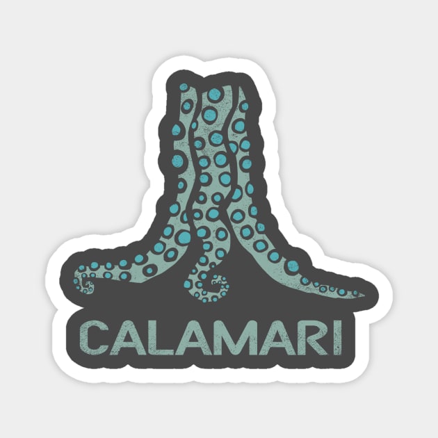 Calamari Magnet by kg07_shirts