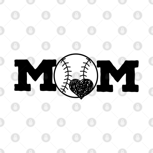 Mom loves baseball by Apparels2022