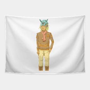 Rabbit hat Tapestry