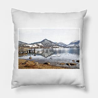 Schliersee in Upper Bavaria Pillow