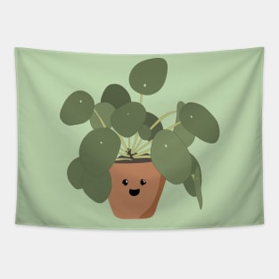 Cute Pilea plant Tapestry