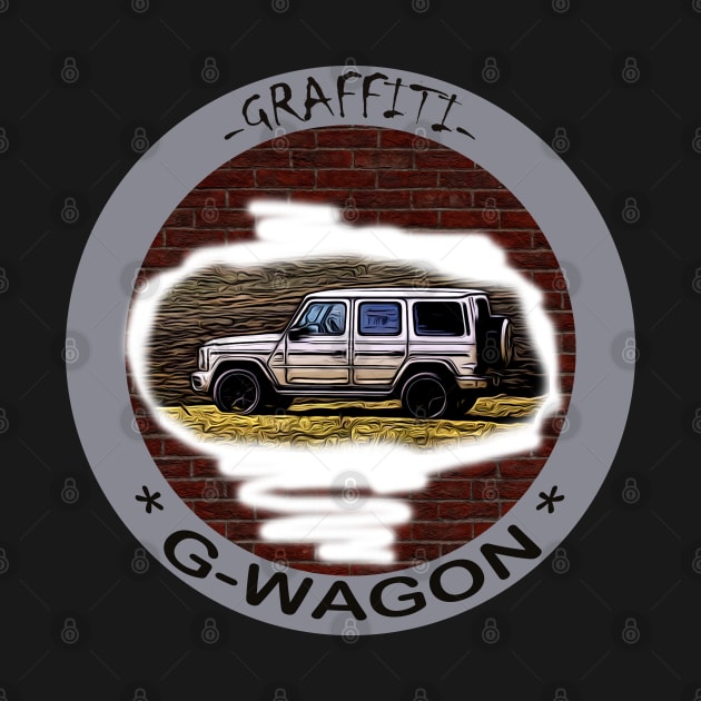 Mercedes G wagon - graffiti by WOS