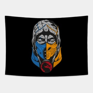 Subzero vs scorpion Tapestry