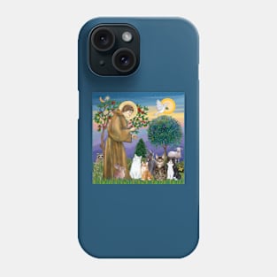 Sister Francis and her Five Cats Phone Case