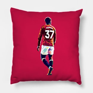 Kobbie Mainoo Pop Art Pillow