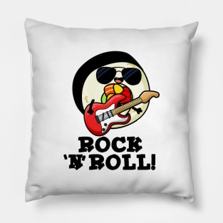 Rock n Roll Cute Sushi Roll Pun Pillow