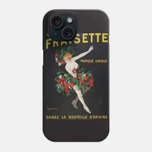 Vintage Advertising - La Fraisette Phone Case