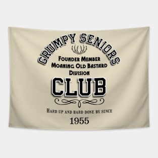 GRUMPY SENIORS CLUB Tapestry