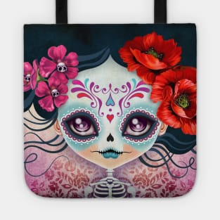 Amelia Calavera Sugar Skull Tote