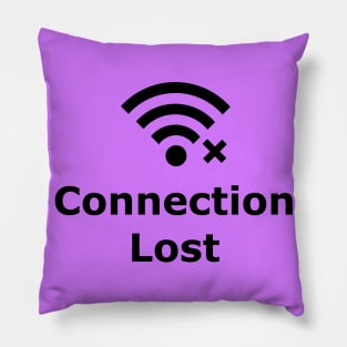 Connection Lost Pillow