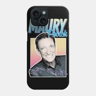 Vintage Style Maury Povich 90s Aesthetic Design Phone Case