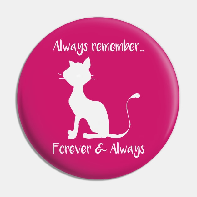 Cat Lovers unconditional Love Quote Pin by PlanetMonkey