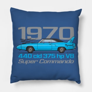 1970-Corporate Blue Pillow