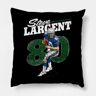 Steve Largent Seattle Retro Pillow