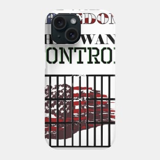 CONTROL FREEDOM Front Phone Case