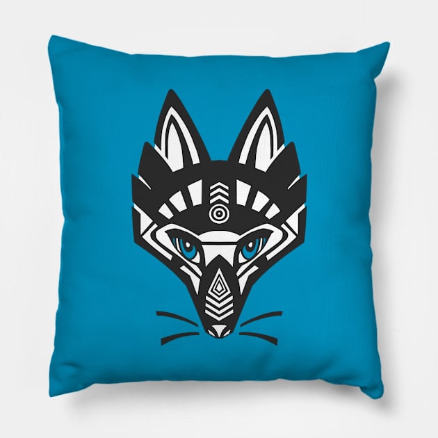 Spirit Fox Pillow by Kosse